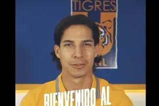 ¡Oficial! Tigres anuncia a Diego Laínez