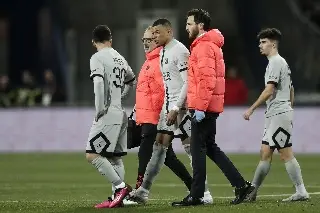 Confirman lesión de Mbappé, se pierde la Champions League