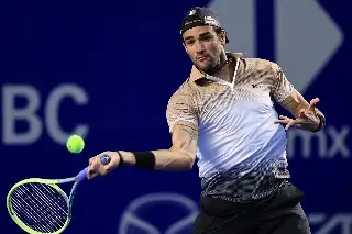 Matteo Berrettini debuta con triunfo en el Abierto Mexicano de Tenis