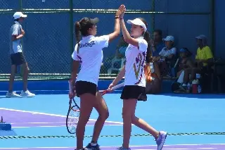 Veracruz consigue sus primeras victorias en el Macro Regional de Tenis