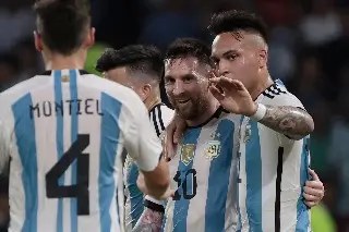 Argentina humilla a Curazao con un Messi en plan brutal