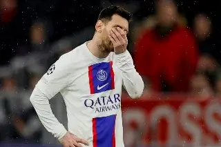 Messi y su amarga aventura con el PSG