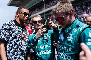 Mbappé, Neymar y Busquets presentes en el GP de España (VIDEO)