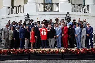 Los campeones del Super Bowl presentes en la Casa Blanca