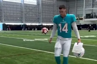 Los Miami Dolphins así le dan la bienvenida a Messi (VIDEO)