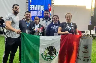 Mexicanos logran oro y plata en Panamericano de Levantamiento de Pesas