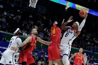 Estados Unidos sufre pero vence a Montenegro en el Mundial de Basquetbol