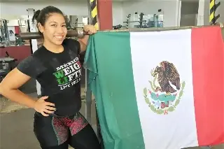 Veracruzana Jessica Jarquin Al mundial de Halterofilia en Arabia Saudita