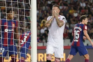 ¡Increíble! Sergio Ramos le da triunfo al Barcelona