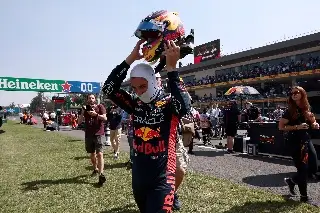 La reacción de 'Checo' Pérez tras quedar fuera del GP de México (VIDEO)