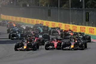 Así fueron los 17 segundos de carrera de 'Checo' en GP de México (VIDEO)