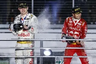 Max Verstappen conquista el GP de Las Vegas, 'Checo' tiene podio