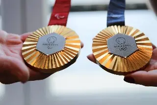 Presentan las medallas de los Juegos Olímpicos París 2024