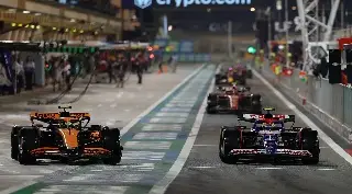 ¡Sorpresa! Daniel Ricciardo lidera la primera sesión libre en Bahréin, 'Checo' Pérez es 12