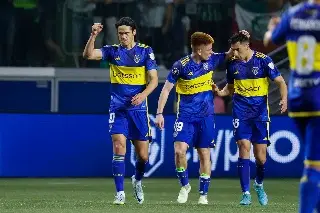 Triplete de Cavani le da triunfo a Boca Juniors