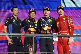 Con Verstappen y Checo Pérez, Red Bull repite el 1-2 ahora en Arabia