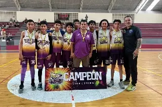 Academia de Formación Halcones de Xalapa se proclama campeón de la Liga Junior 