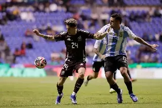 La Selección Mexicana golea a Argentina en Puebla 