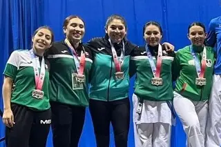 México se llena de medallas en el Abierto de Karate