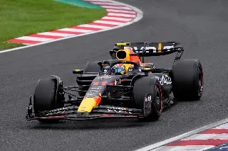 'Checo' Pérez iniciará segundo en el GP de Japón, Verstappen tiene la Pole Position 