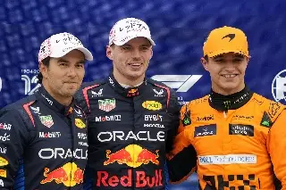 Checo Pérez lanza advertencia a Verstappen previo al GP de Japón 