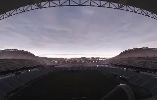 ¡Espectacular! Así se vivió el eclipse en la cancha de Mazatlán FC (VIDEO)