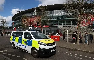 Policía de Londres garantiza seguridad para el Arsenal vs Bayern en Champions