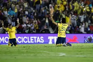 América rescata un punto en el último minuto ante Necaxa 