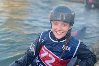 Veracruzana Sofía Reinoso se proclama campeona continental en Kayak Cross