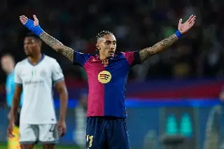 Raphinha califica como 'inaceptable' el desempeño de Barcelona ante el Inter de Milán 