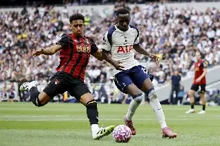 El Bournemouth del mexicano Julián Araujo se impone a Tottenham 