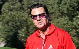 El expresidente Enrique Peña Nieto ahora se dedica a jugar golf en torneos benéficos 