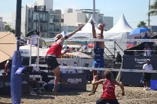 Suiza se lleva el tercer lugar masculino en el Beach Pro Tour Veracruz 2025