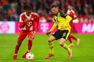 Bayern Múnich se lleva el Clásico de Alemania tras vencer al Borussia Dortmund 
