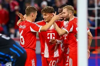 Bayer Múnich se divierte y humilla al Brujas en la Champions League 