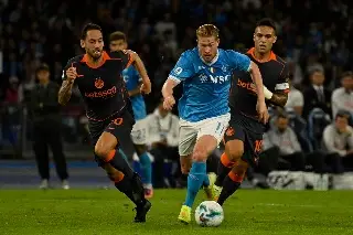 Napoli retoma el liderato en la Serie A tras golear al Inter de Milán 