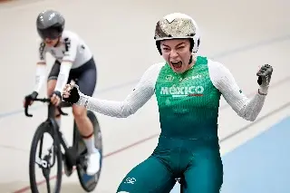 Mexicana Yareli Acevedo se corona campeona mundial en ciclismo de pista