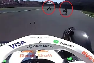 ¡Increíble! Liam Lawson estuvo a punto de atropellar a dos personas en pleno GP de México