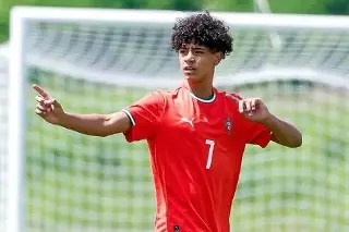 Cristiano Ronaldo Jr. debuta con la selección de Portugal