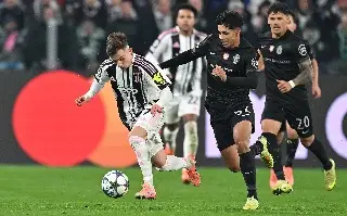 Juventus rescata el empate ante el Sporting en la Champions League