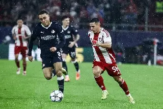 PSV empata ante Olympiacos con gol de último minuto en la Champions