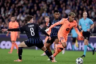 Barcelona rescata el empate ante el Club Brujas en Champions League