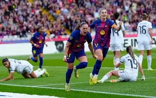 Barcelona destroza con goleada a Real Madrid en La Liga Femenina 
