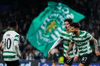 Sporting Lisboa golea y marcha con buen paso en la Champions League 