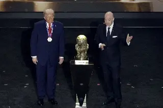 Donald Trump es galardonado con el premio FIFA de la Paz