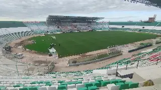 El estadio sin terminar donde México enfrentará a Bolivia (FOTOS)