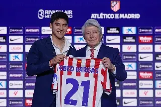 Aquí puedes ver la presentación oficial de Obed Vargas en el Atlético de Madrid