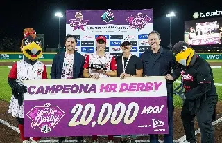 ¡Histórica! Jugadora de El Águila de Veracruz es campeona del Home Run Derby en la Liga Mexicana de Softbol   