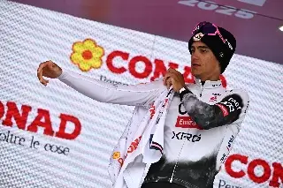 Isaac del Toro ya es sublíder del UAE Tour