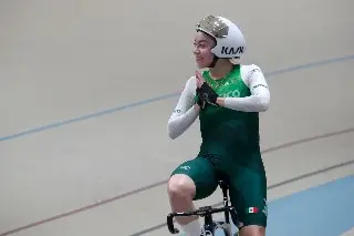 ¡La chica dorada! Mexicana Yareli Acevedo gana medalla de oro en Panamericano de Ciclismo 